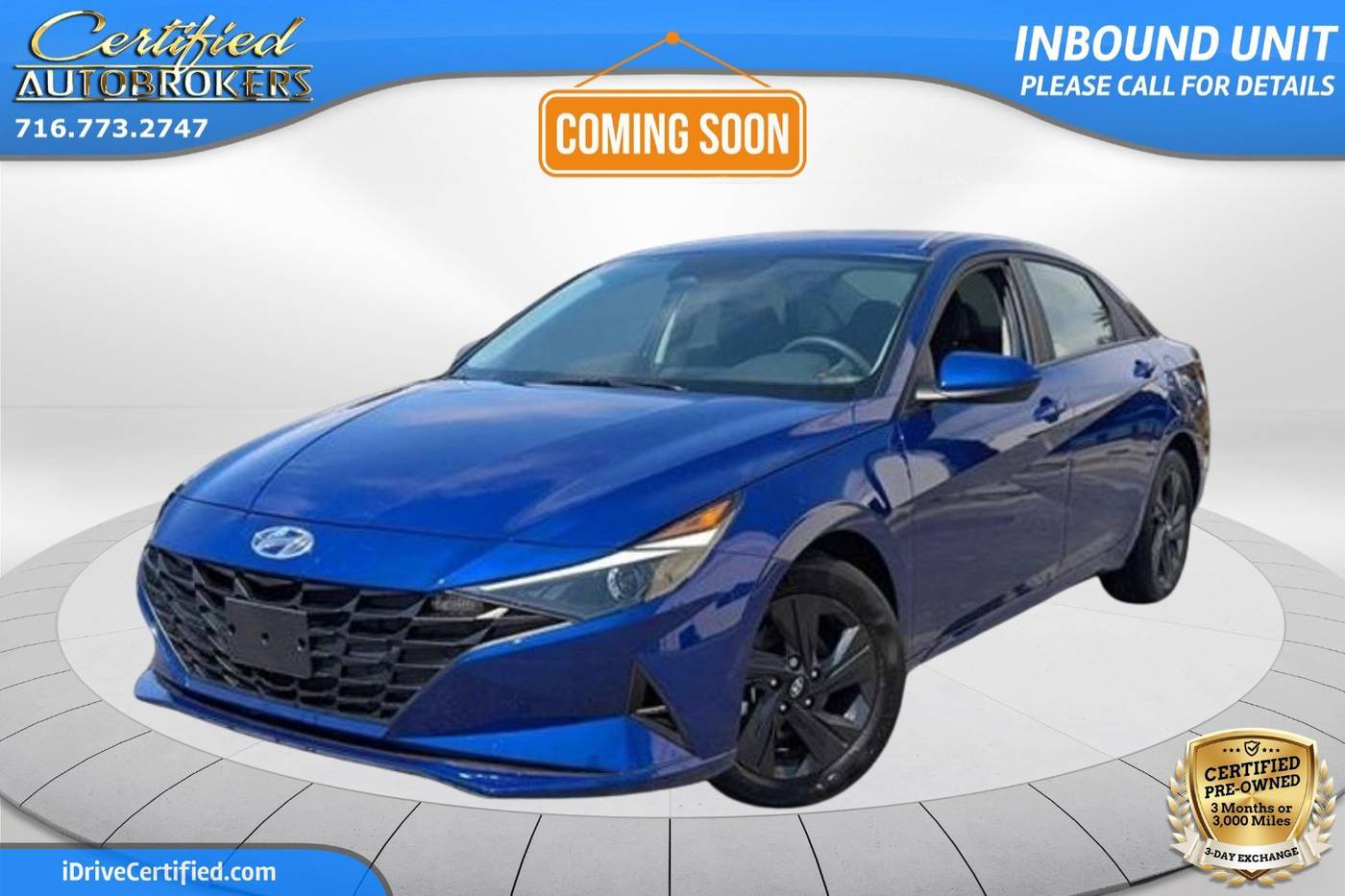 2022 Hyundai Elantra SEL — Sedan — 17,616 mi — Grand Island, NY