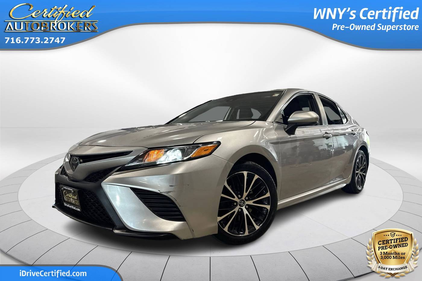 2019 Toyota Camry SE — Sedan — 93,464 mi — Grand Island, NY