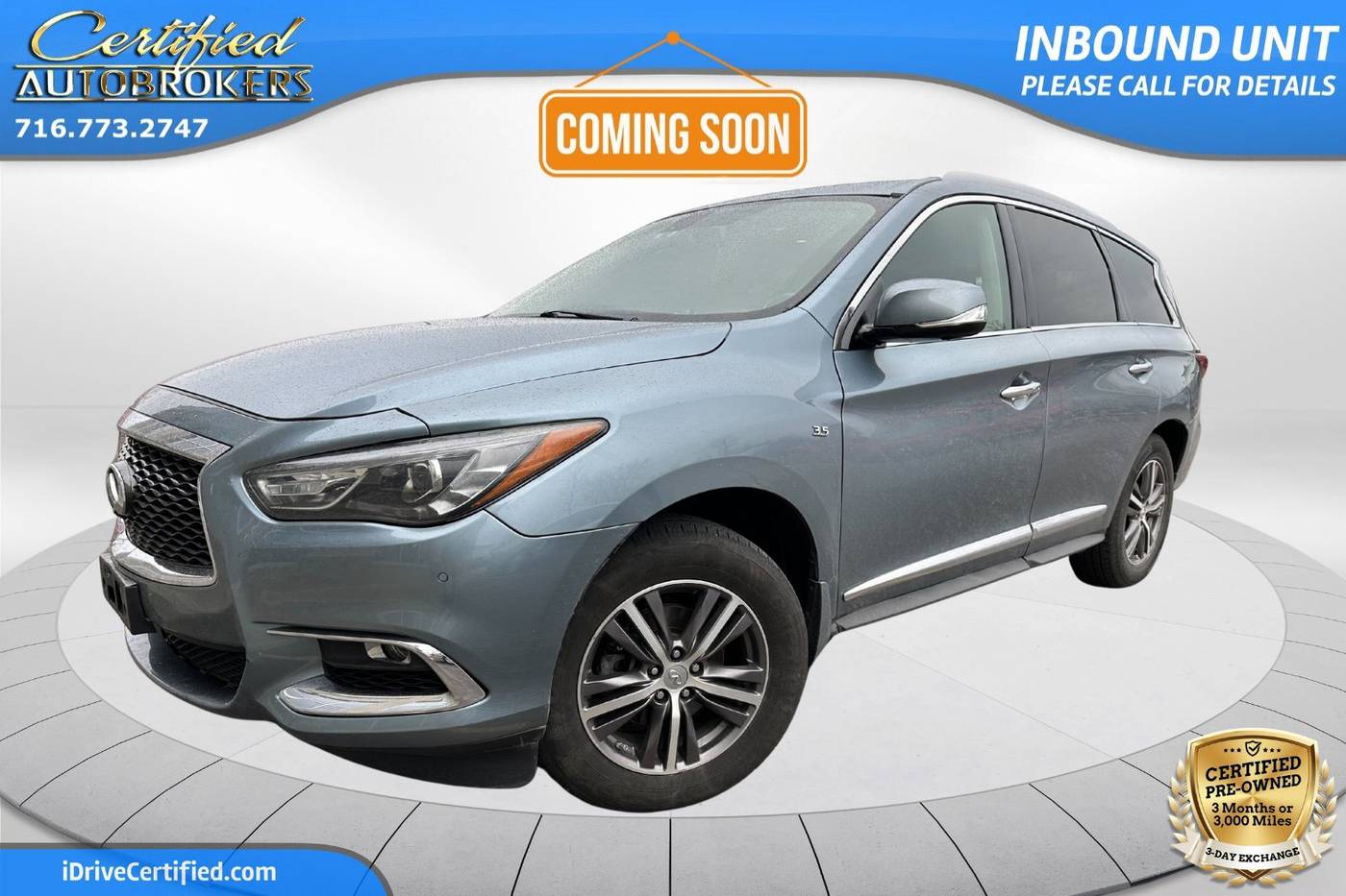 2018 INFINITI QX60 3.5 — SUV — 102,958 mi — Grand Island, NY