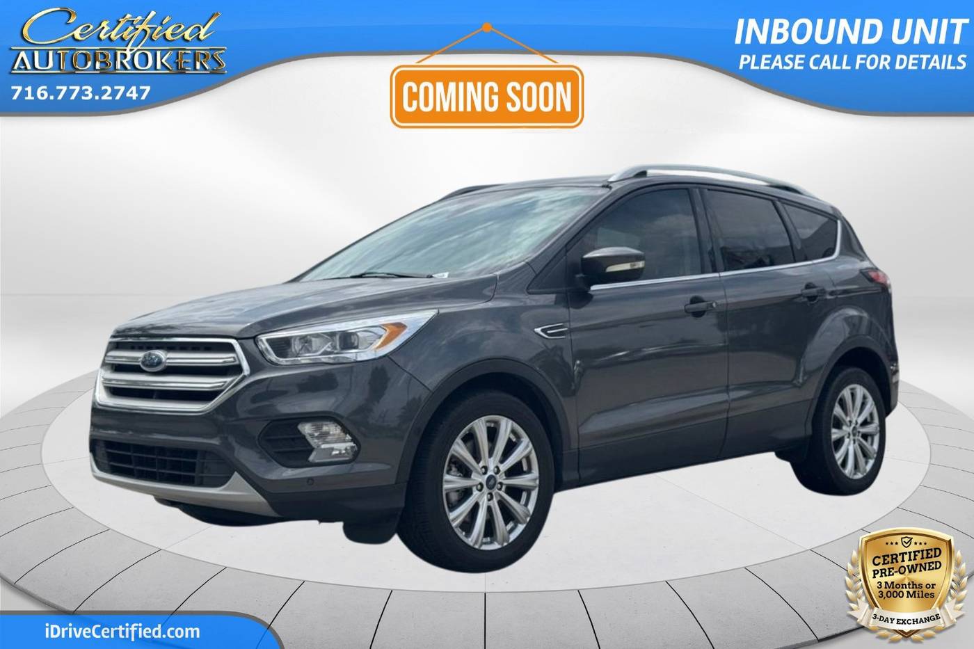2018 Ford Escape Titanium — SUV — 109,669 mi — Grand Island, NY