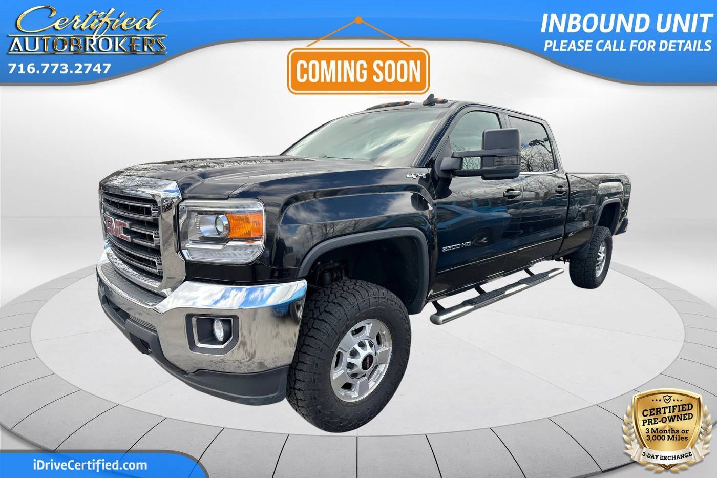 2016 GMC Sierra 2500HD SLE — Pickup Truck — 104,182 mi — Grand Island, NY