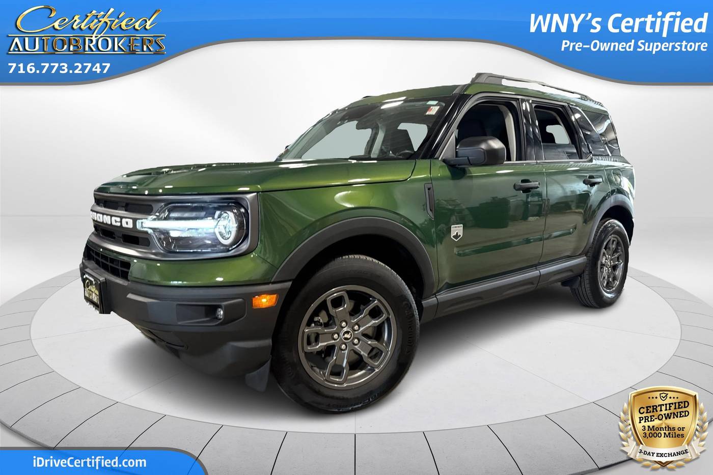 2023 Ford Bronco Sport Big Bend — SUV — 17,107 mi — Grand Island, NY