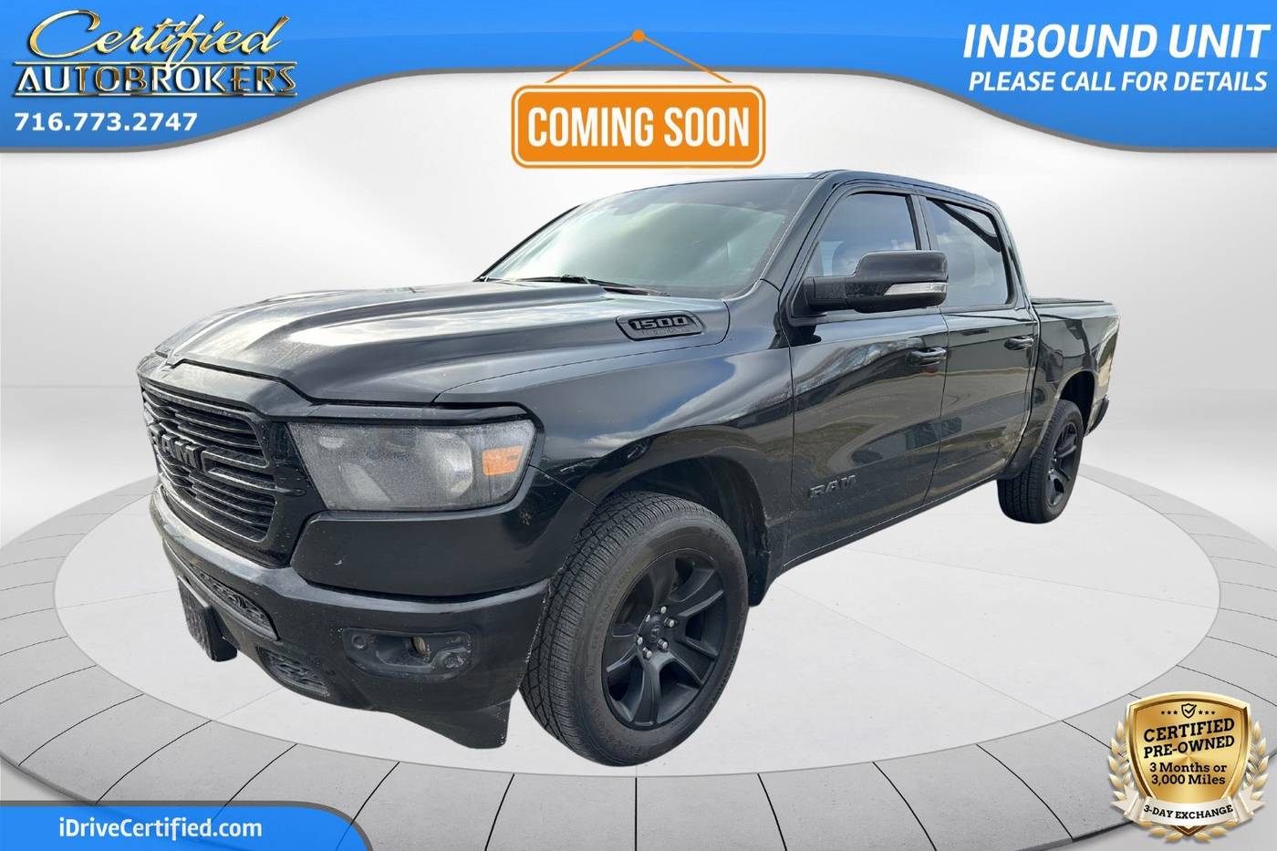 2020 Ram 1500 Big Horn — Pickup Truck — 36,089 mi — Grand Island, NY