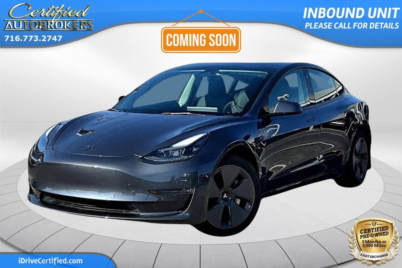 2022 Tesla Model 3 Long Range — Sedan — 43,850 mi — Grand Island, NY