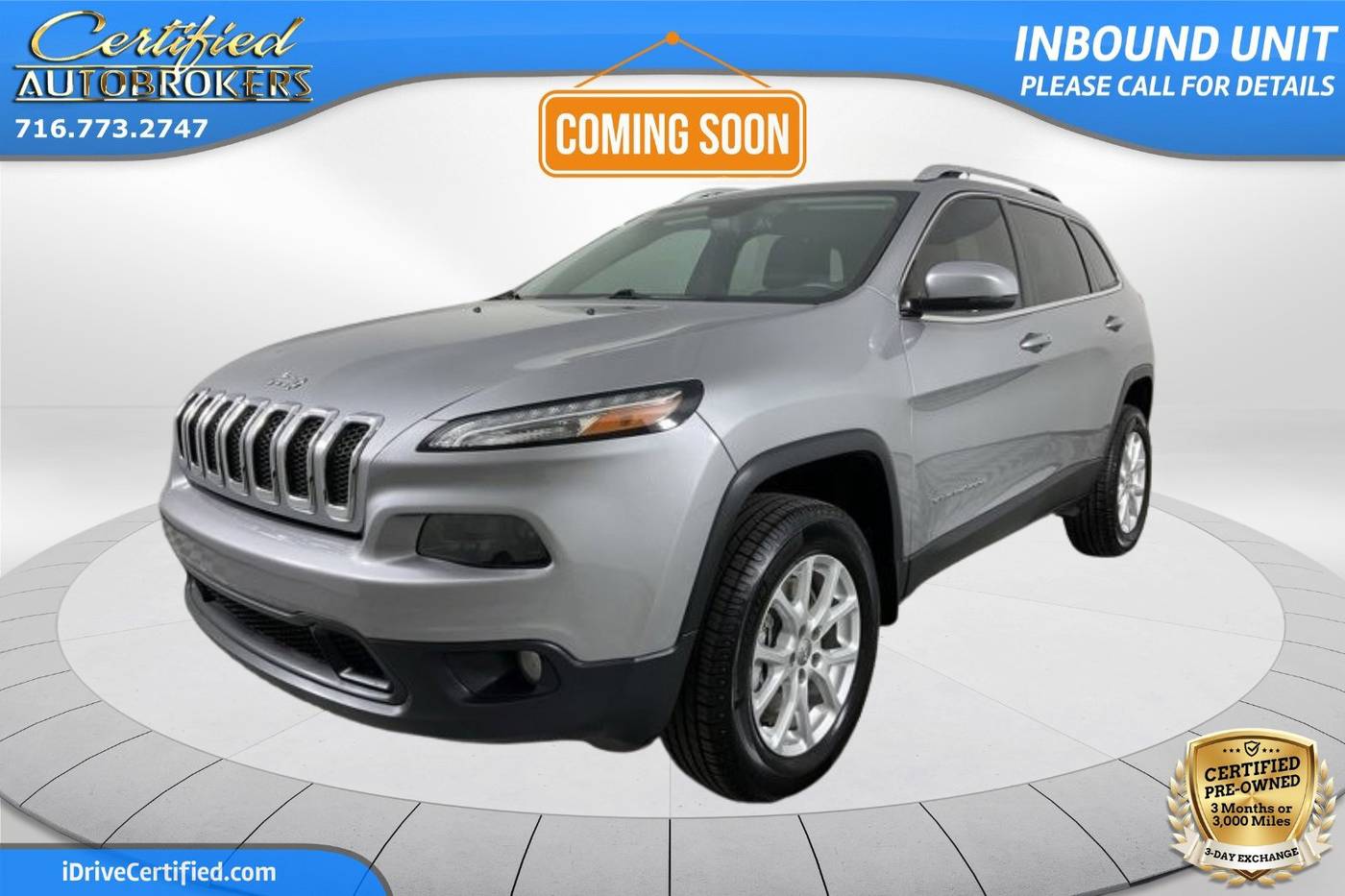 2017 Jeep Cherokee Latitude — SUV — 93,500 mi — Grand Island, NY