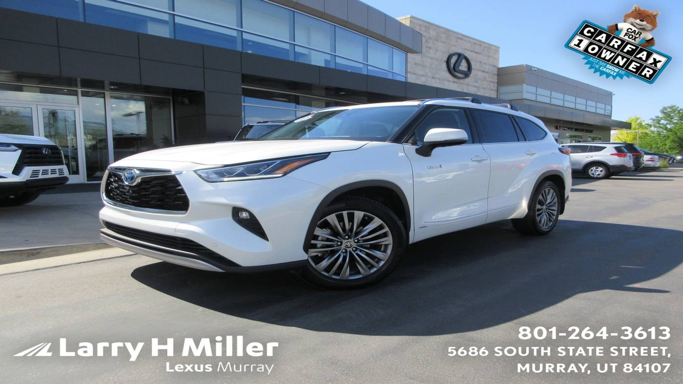 2021 Toyota Highlander Hybrid Platinum — SUV — 39,242 mi — Murray, UT