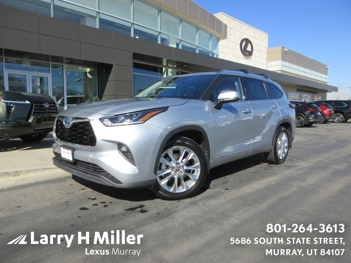 2021 Toyota Highlander Hybrid Limited — SUV — 55,666 mi — Murray, UT