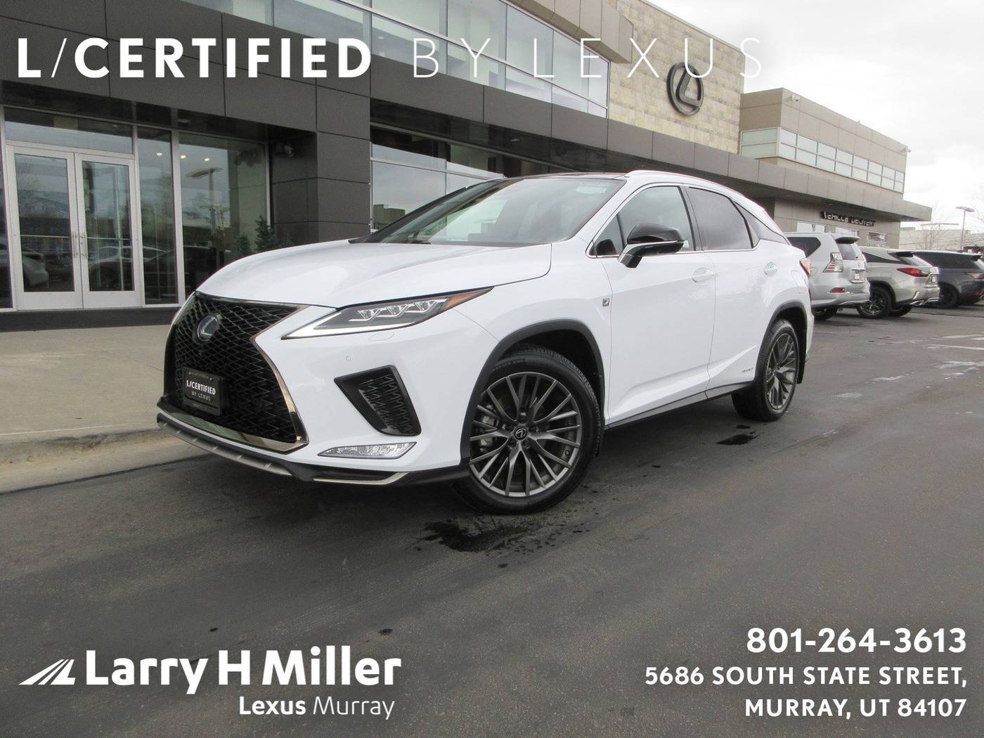 2022 Lexus RX RX 450h F Sport — SUV — 15,790 mi — Murray, UT