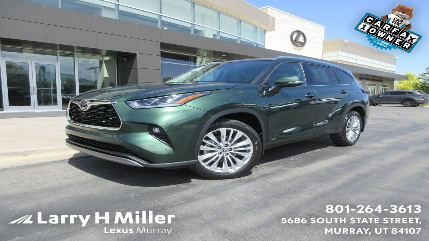 2025 Toyota Highlander Hybrid Platinum — SUV — 1,389 mi — Murray, UT