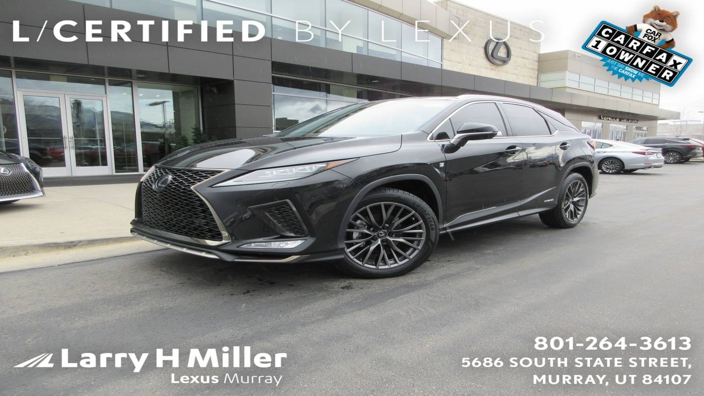 2021 Lexus RX RX 450h F Sport — SUV — 37,340 mi — Murray, UT