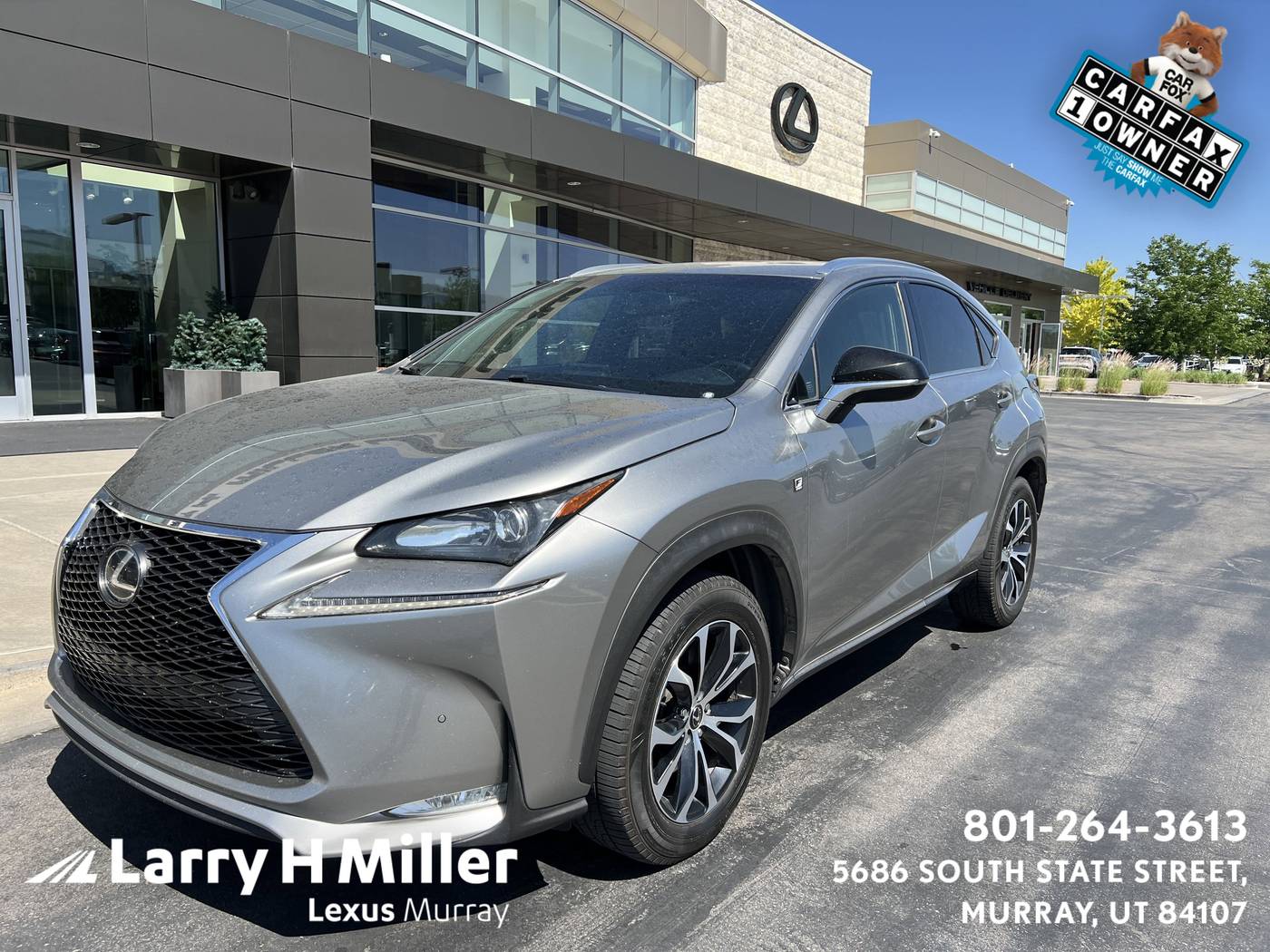 2017 Lexus NX NX Turbo F Sport — SUV — 134,132 mi — Murray, UT