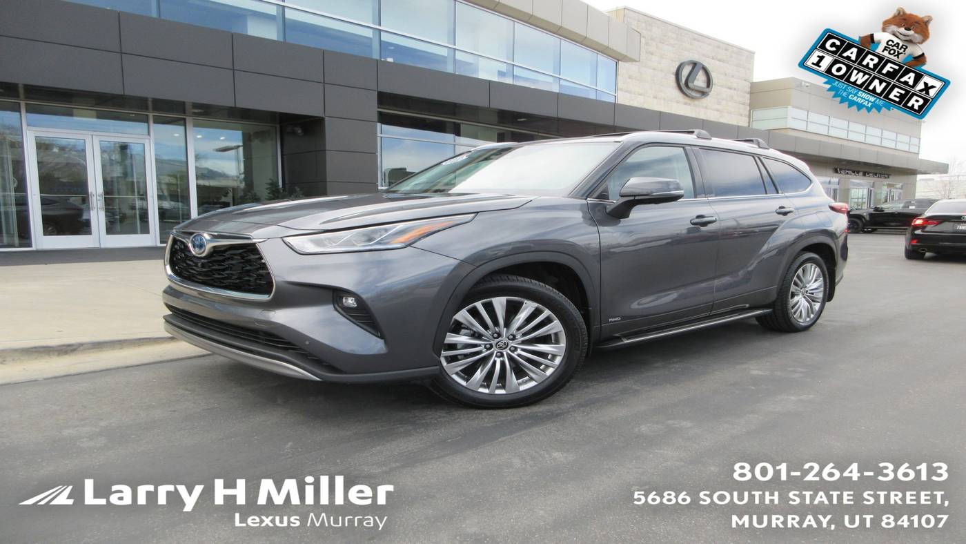 2023 Toyota Highlander Hybrid Platinum — SUV — 20,030 mi — Murray, UT