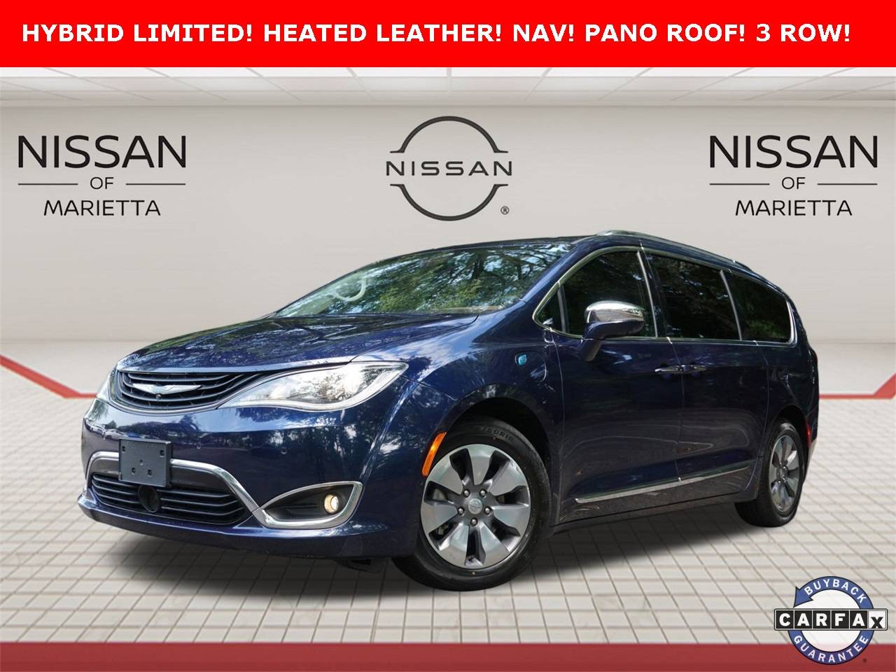 2018 Chrysler Pacifica Hybrid Limited — Minivan — 111,673 mi — Marietta, GA
