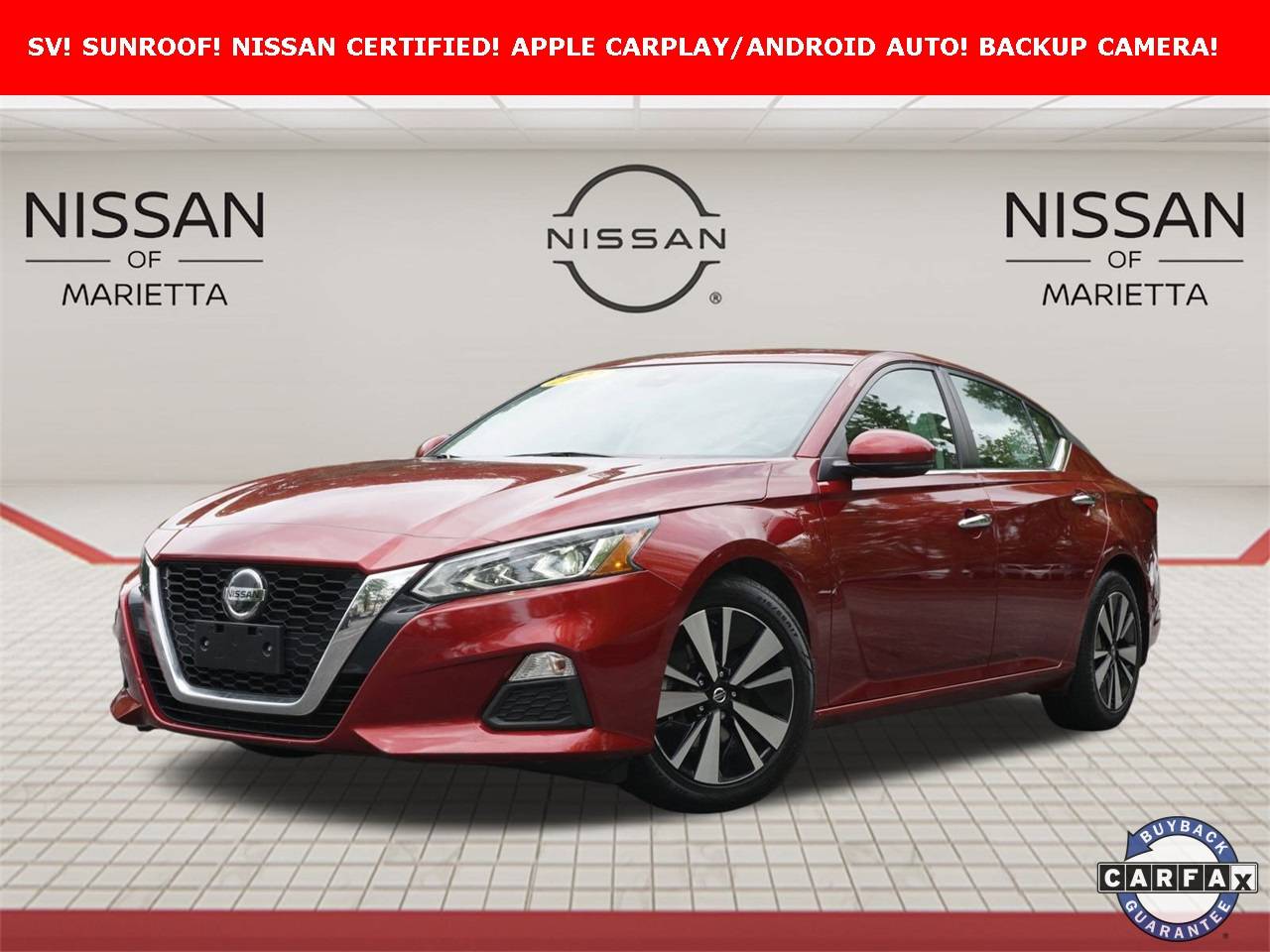 2022 Nissan Altima SV — Sedan — 59,287 mi — Marietta, GA