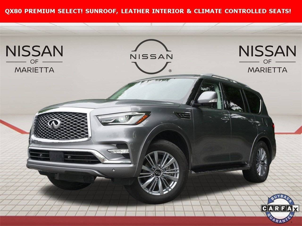 2021 INFINITI QX80 LUXE — SUV — 62,331 mi — Marietta, GA