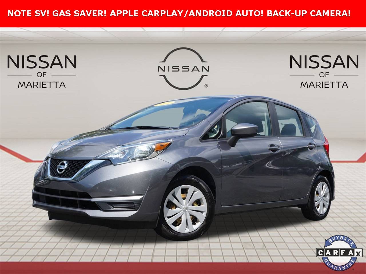 2018 Nissan Versa SV — Hatchback — 96,381 mi — Marietta, GA
