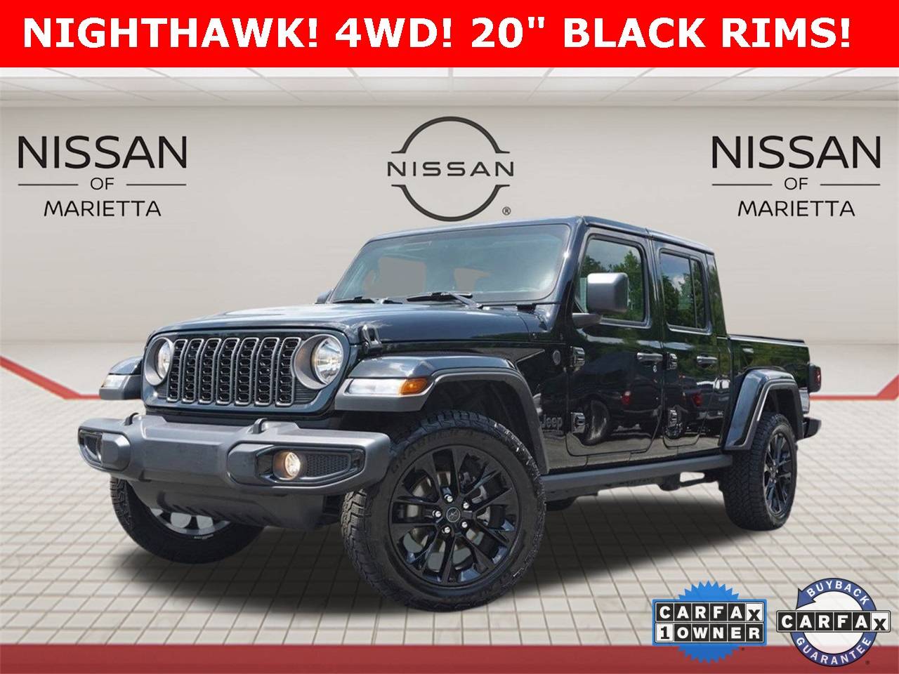 2025 Jeep Gladiator Nighthawk — Pickup Truck — 6,640 mi — Marietta, GA