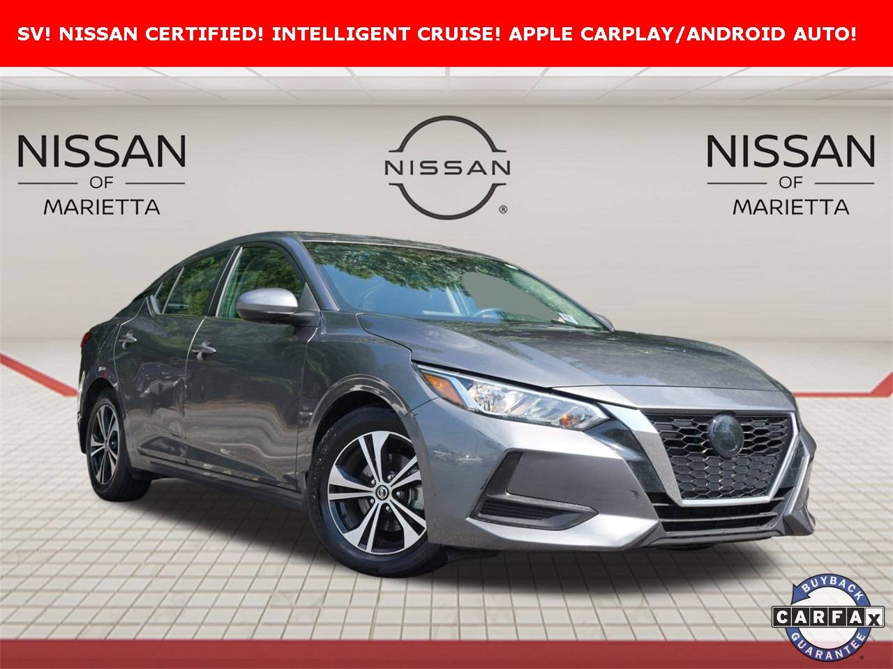 2022 Nissan Sentra SV — Sedan — 37,136 mi — Marietta, GA