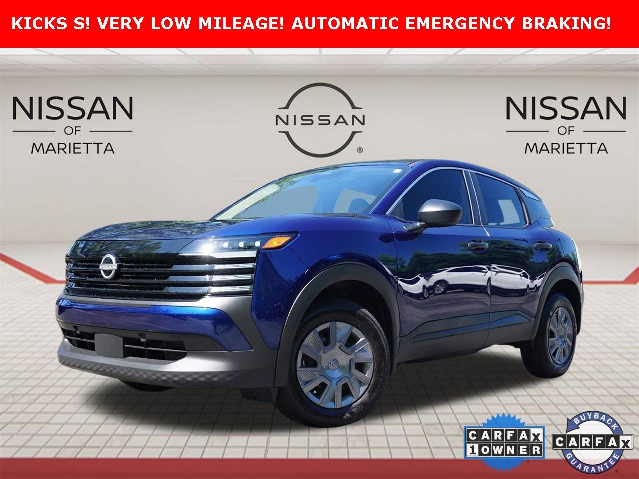 2025 Nissan Kicks S — SUV — 647 mi — Marietta, GA