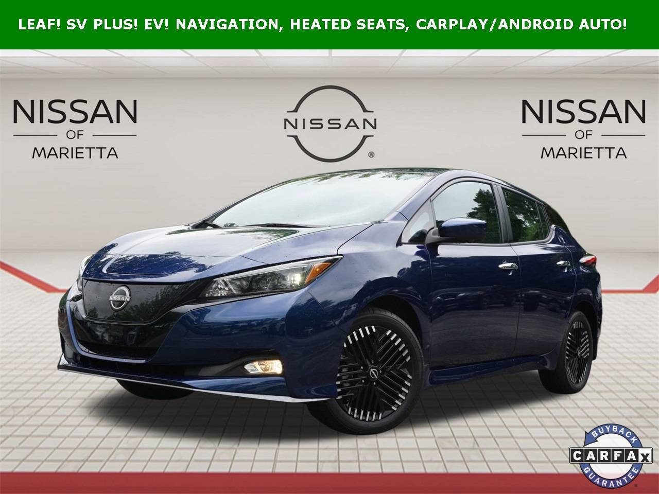 2024 Nissan LEAF SV PLUS — Hatchback — 8,113 mi — Marietta, GA