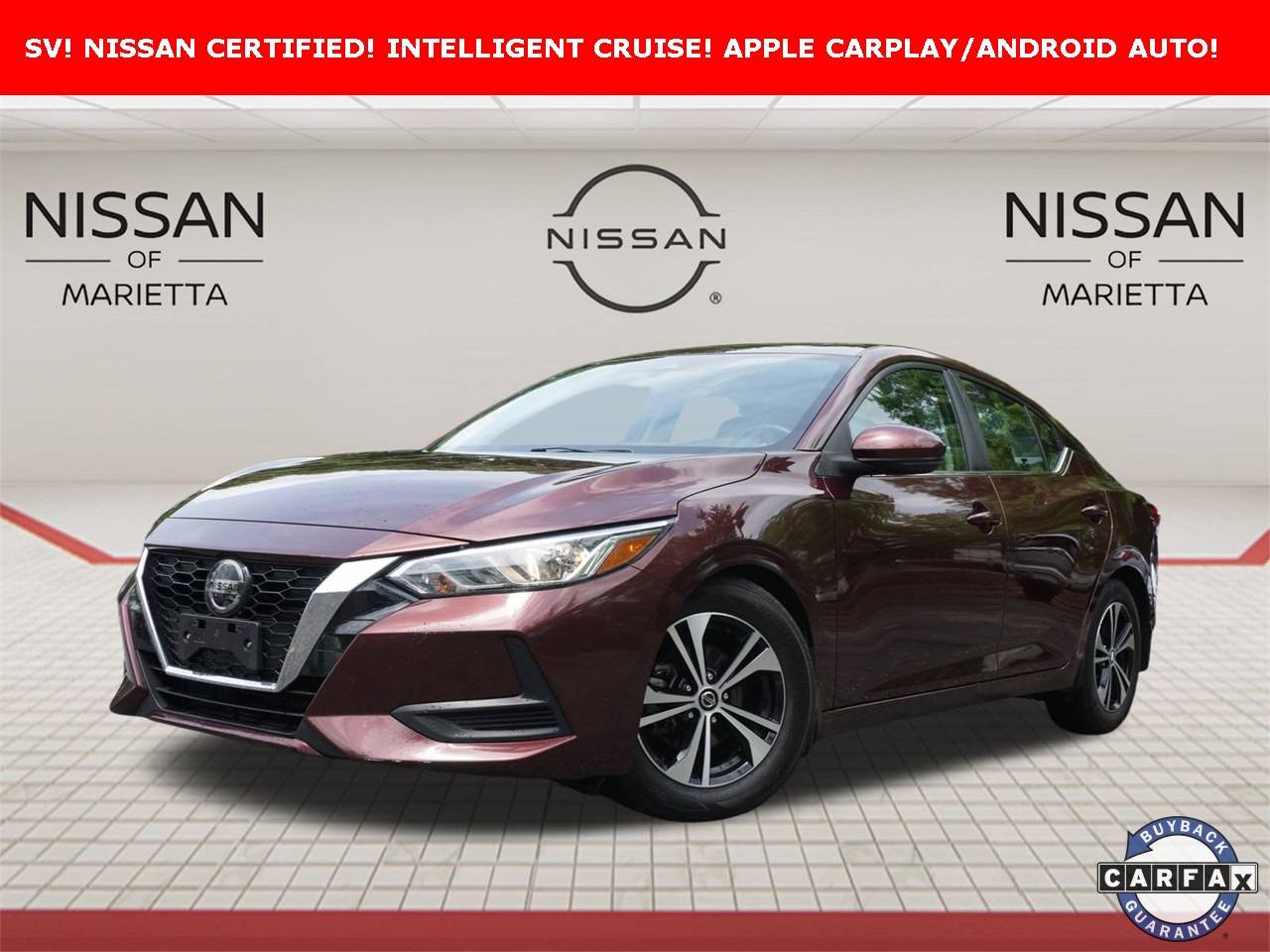 2020 Nissan Sentra SV — Sedan — 52,161 mi — Marietta, GA