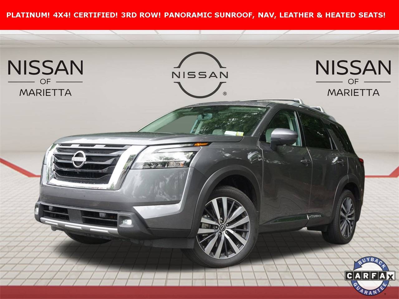 2022 Nissan Pathfinder Platinum — SUV — 39,598 mi — Marietta, GA