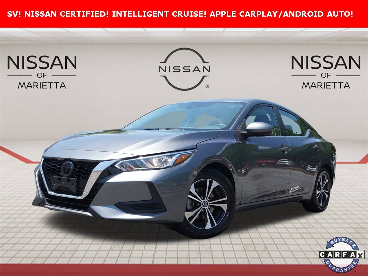 2023 Nissan Sentra SV — Sedan — 45,141 mi — Marietta, GA