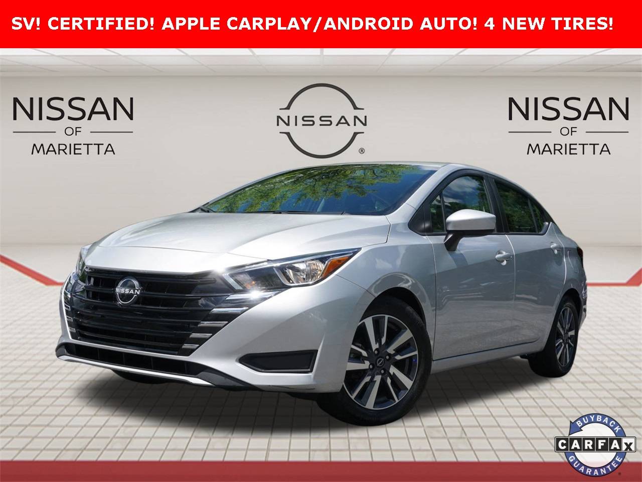 2023 Nissan Versa SV — Sedan — 50,926 mi — Marietta, GA