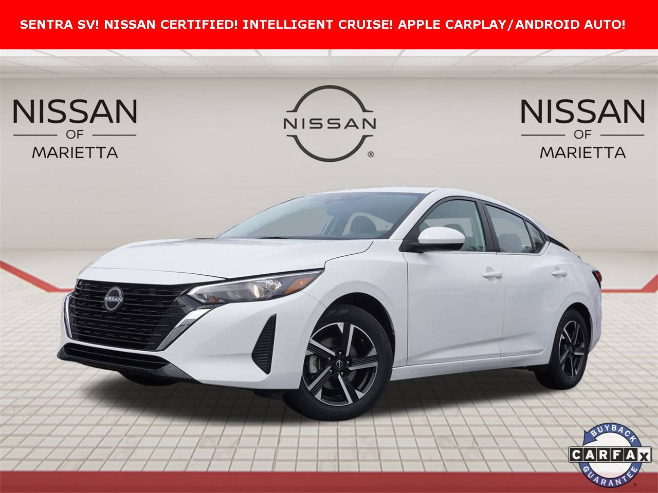 2024 Nissan Sentra SV — Sedan — 23,402 mi — Marietta, GA