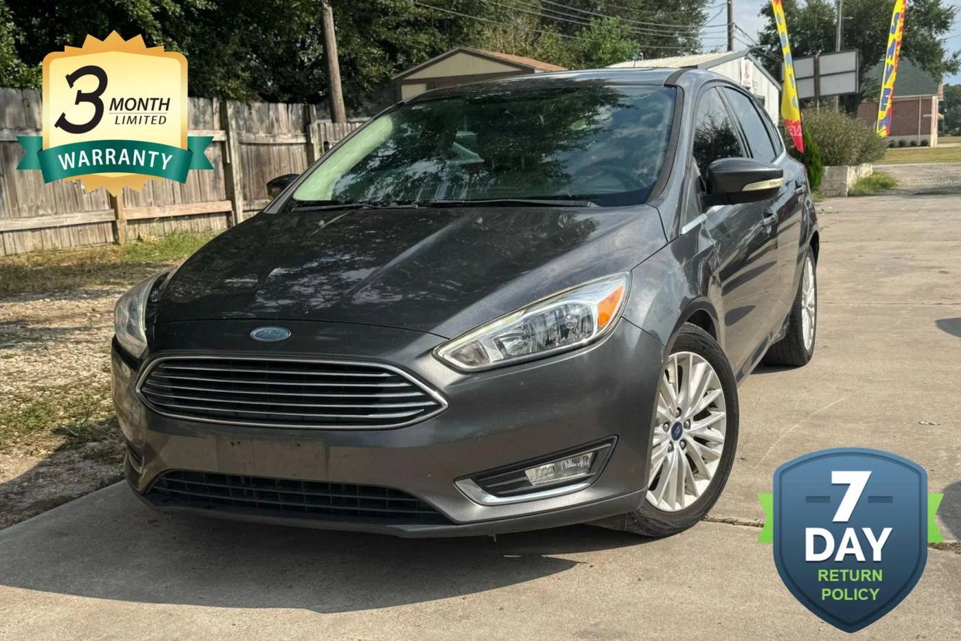 2018 Ford Focus Titanium — Hatchback — 105,773 mi — Houston, TX