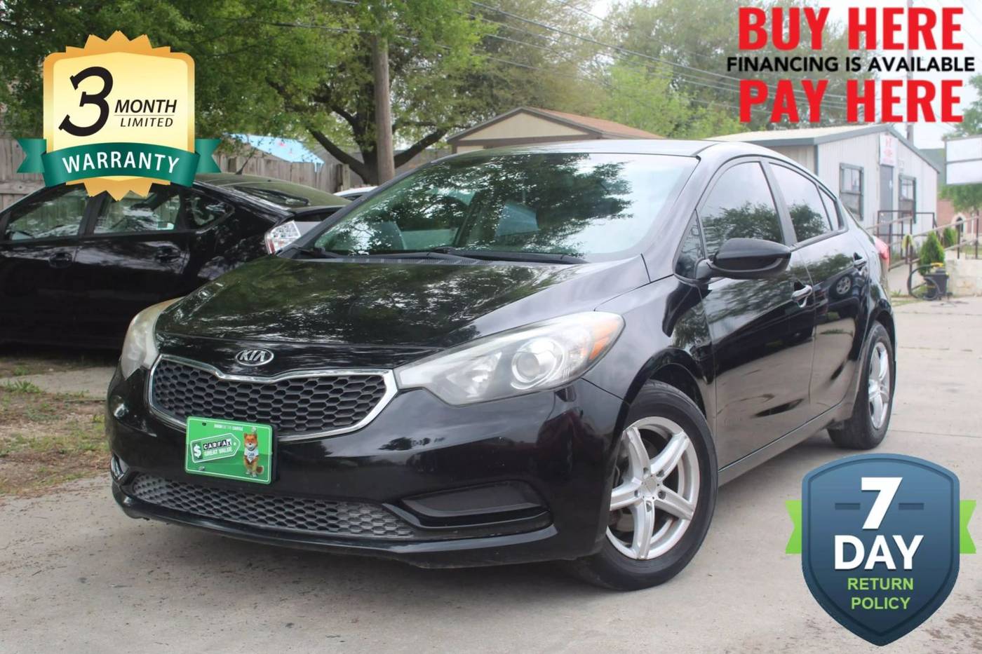 2015 Kia Forte LX — Sedan — 104,523 mi — Houston, TX