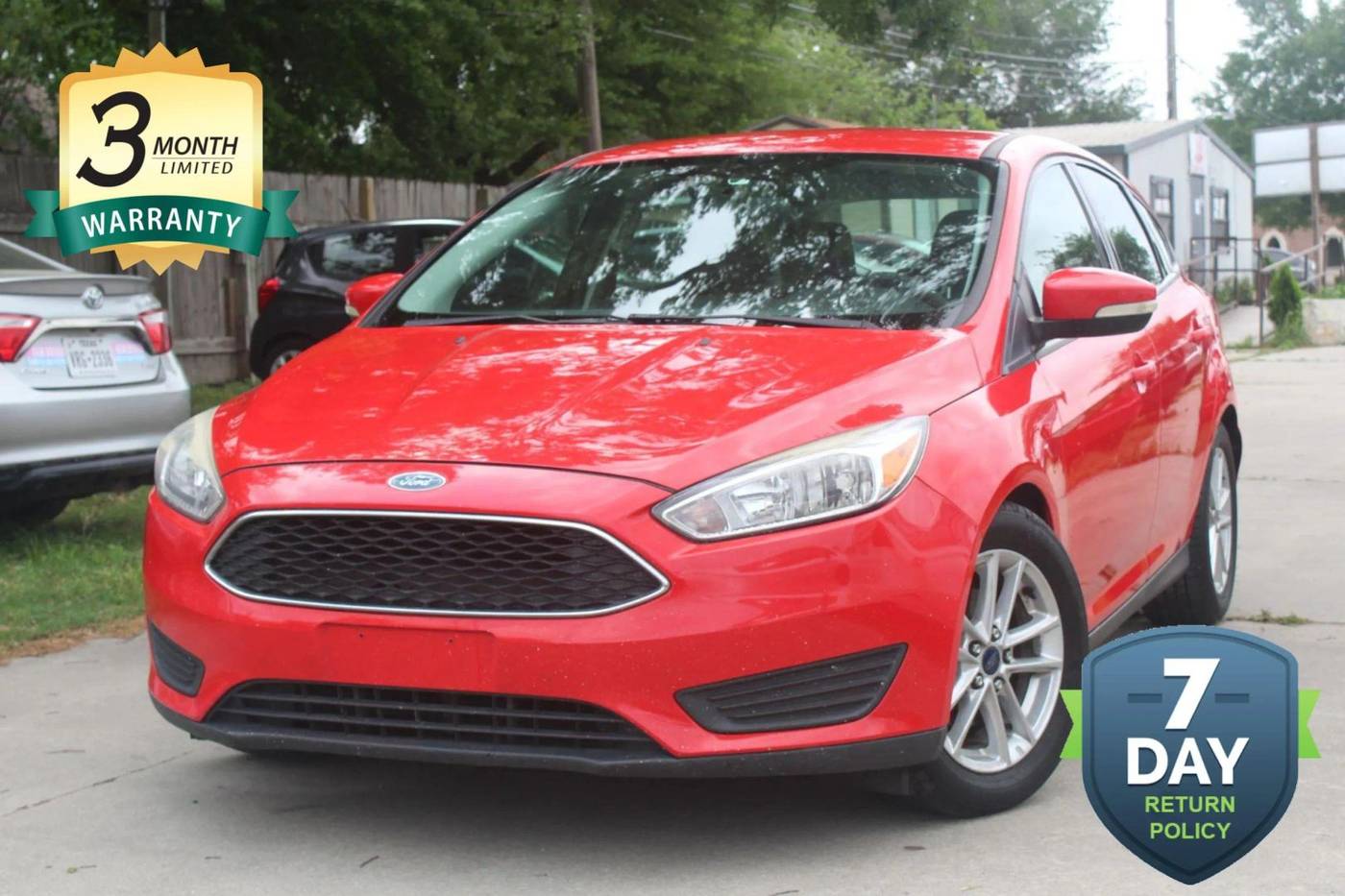 2016 Ford Focus SE — Hatchback — 124,298 mi — Houston, TX