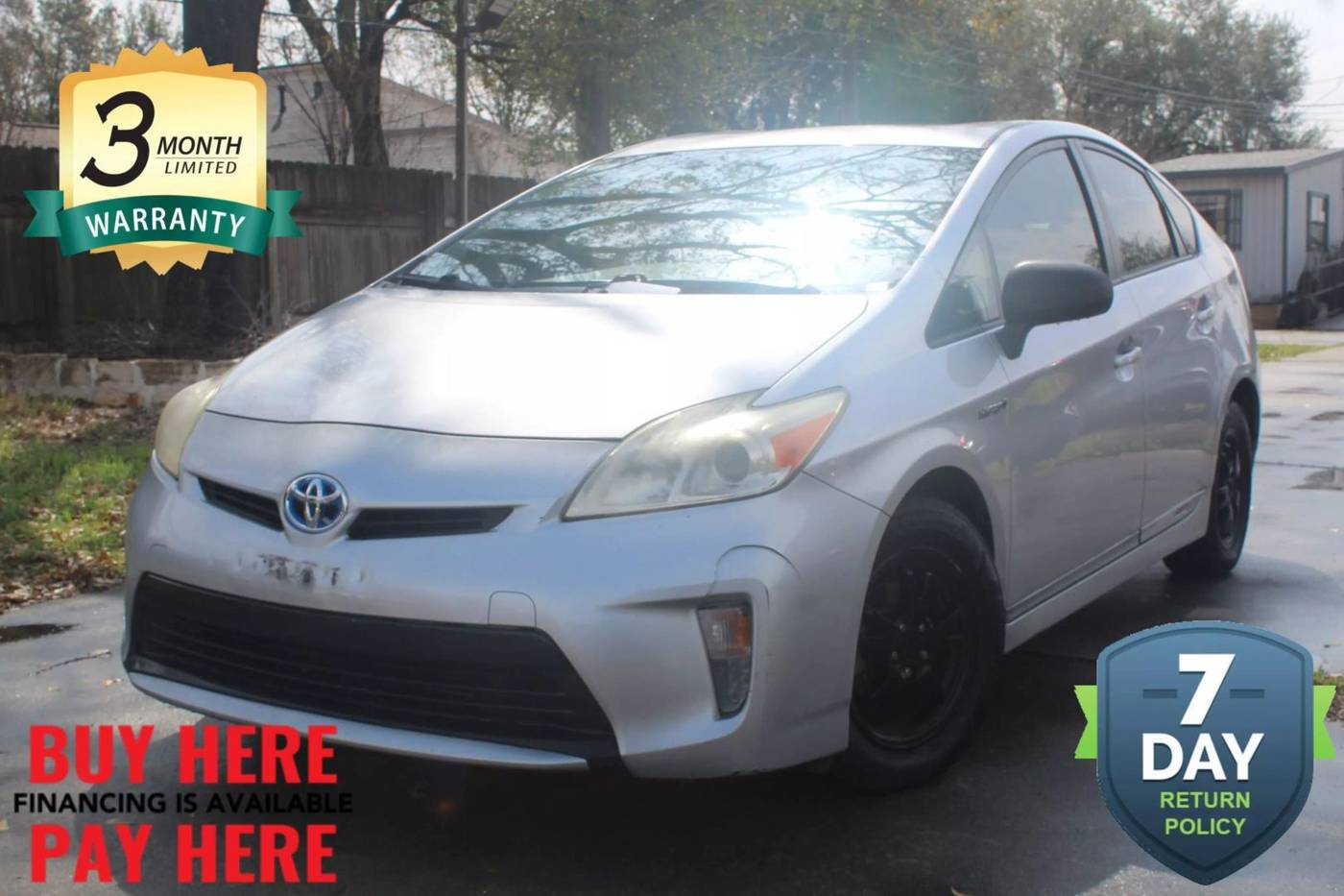 2012 Toyota Prius Three — Sedan — 165,509 mi — Houston, TX