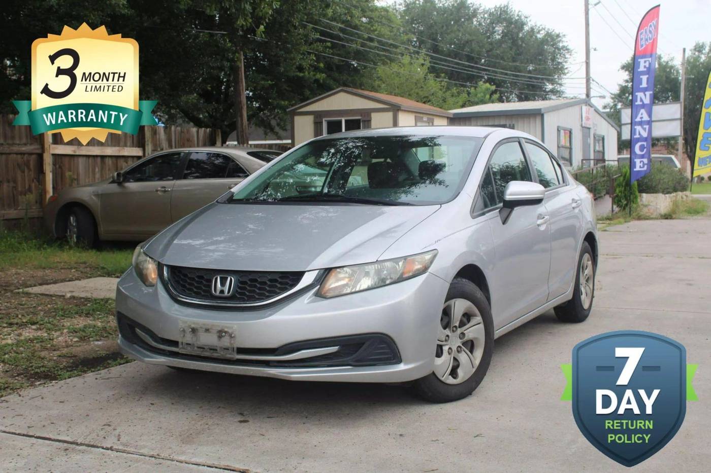 2015 Honda Civic LX — Sedan — 123,187 mi — Houston, TX