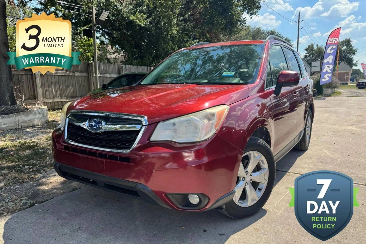 2015 Subaru Forester 2.5i Limited — SUV — 104,984 mi — Houston, TX