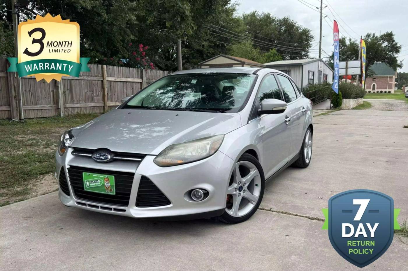 2014 Ford Focus Titanium — Sedan — 91,875 mi — Houston, TX