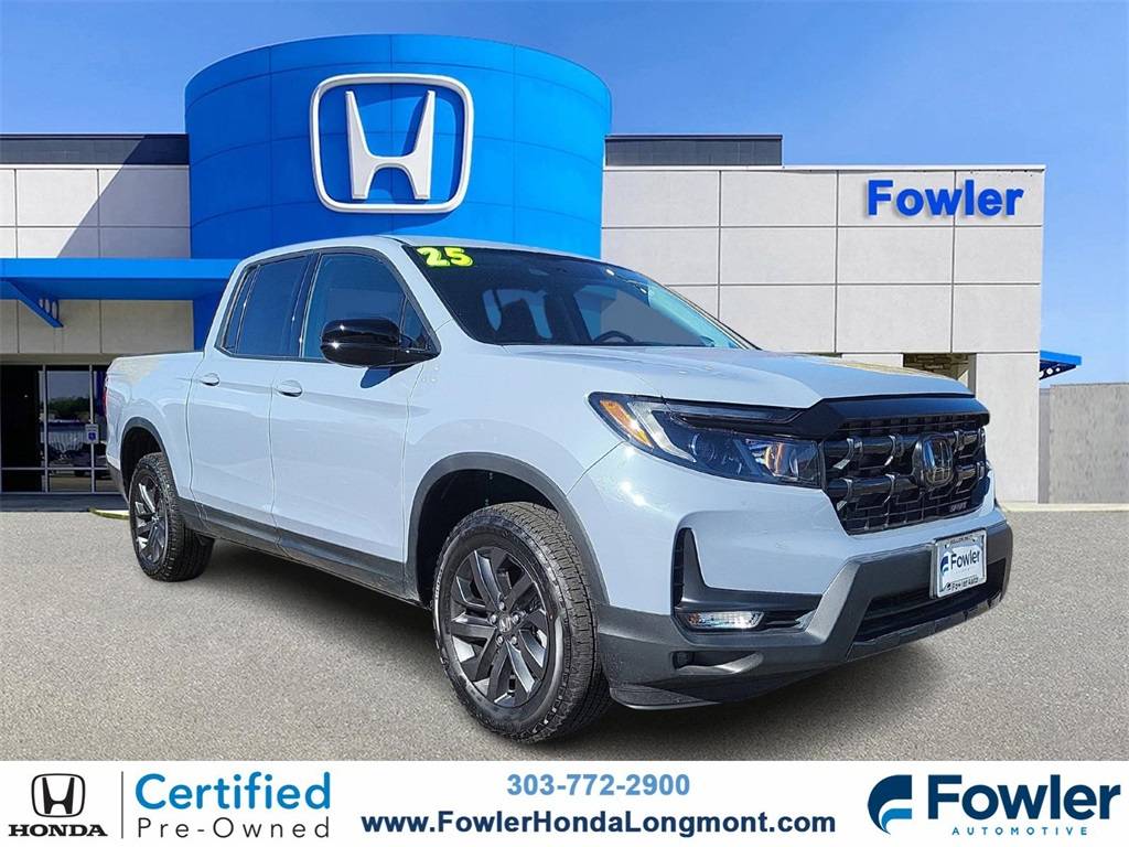 2025 Honda Ridgeline Sport — Pickup Truck — 1,740 mi — Longmont, CO