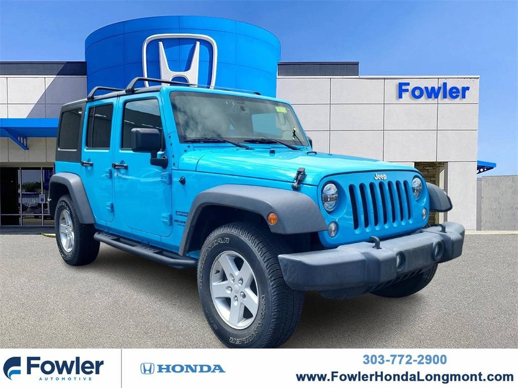 2017 Jeep Wrangler Sport — SUV — 63,977 mi — Longmont, CO