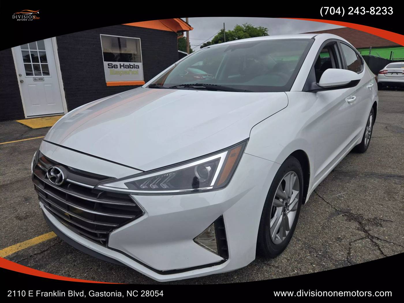 2020 Hyundai Elantra SEL — Sedan — 102,562 mi — Gastonia, NC
