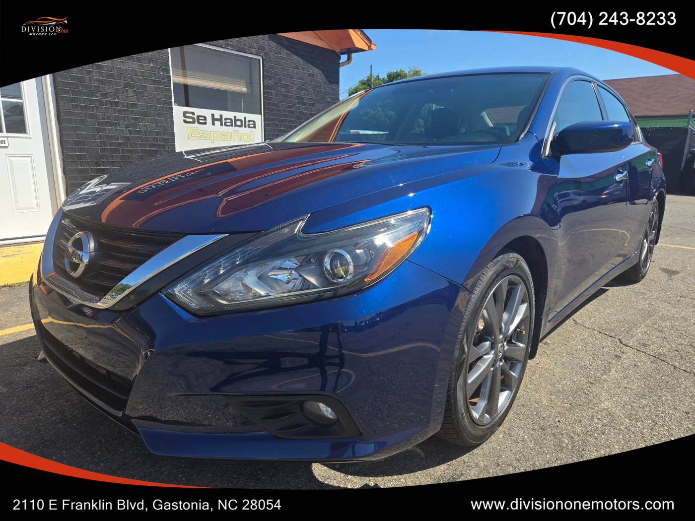 2016 Nissan Altima 2.5 SR — Sedan — 82,461 mi — Gastonia, NC