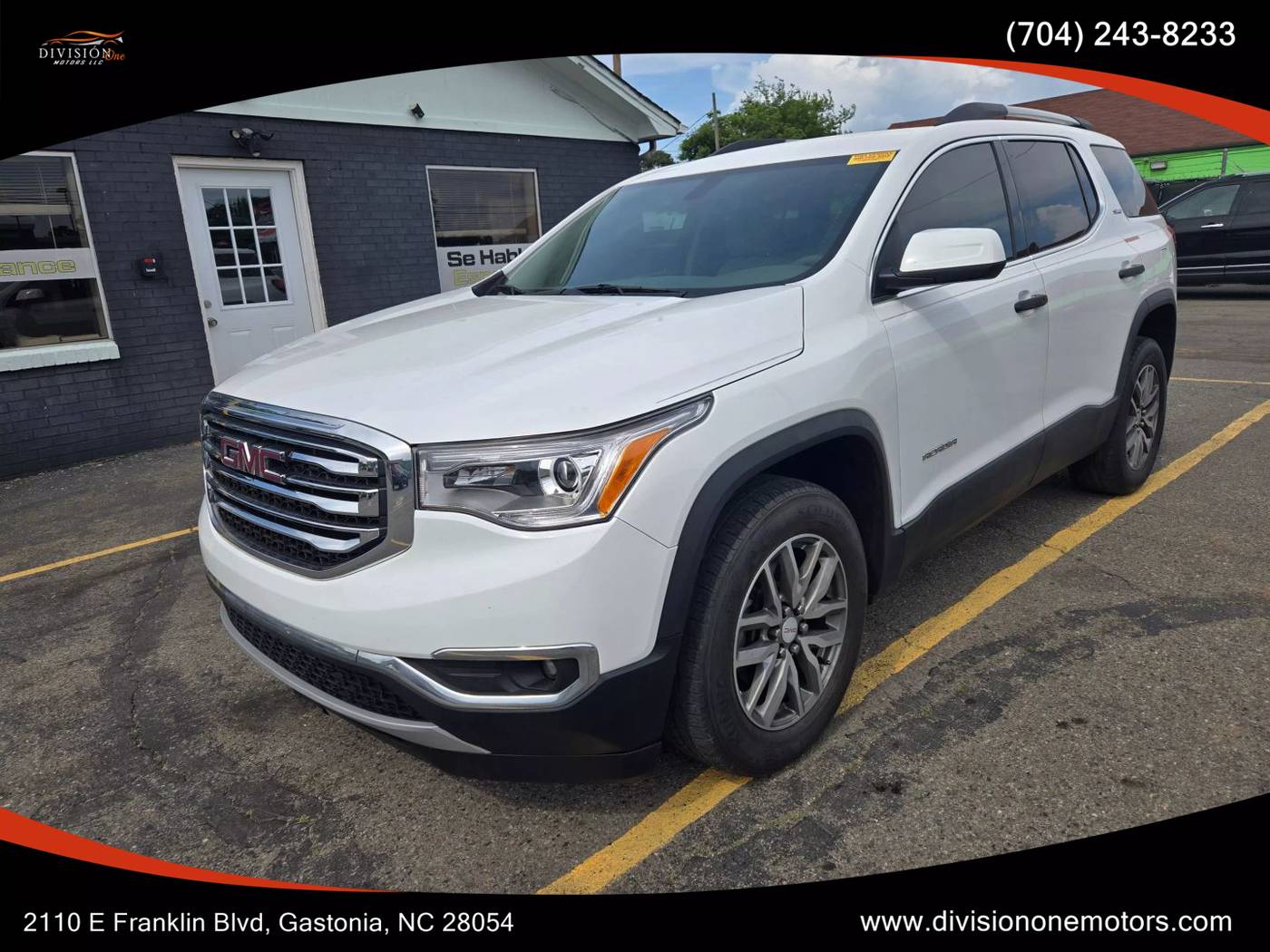 2017 GMC Acadia SLE — SUV — 138,156 mi — Gastonia, NC