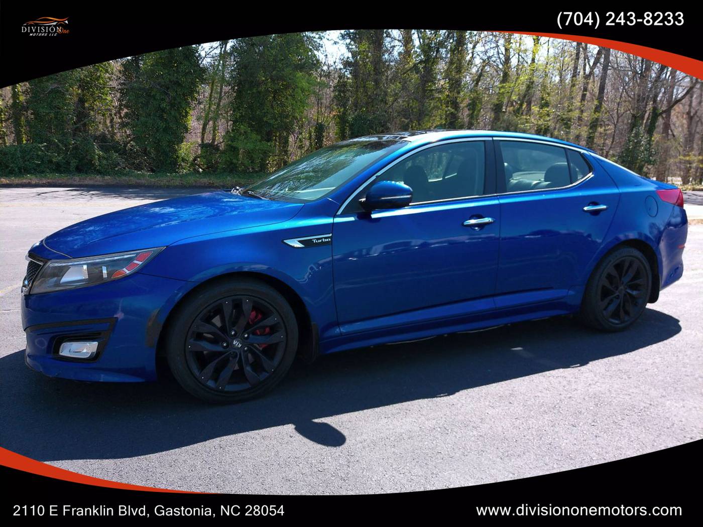 2015 Kia Optima SX Turbo — Sedan — 161,548 mi — Gastonia, NC