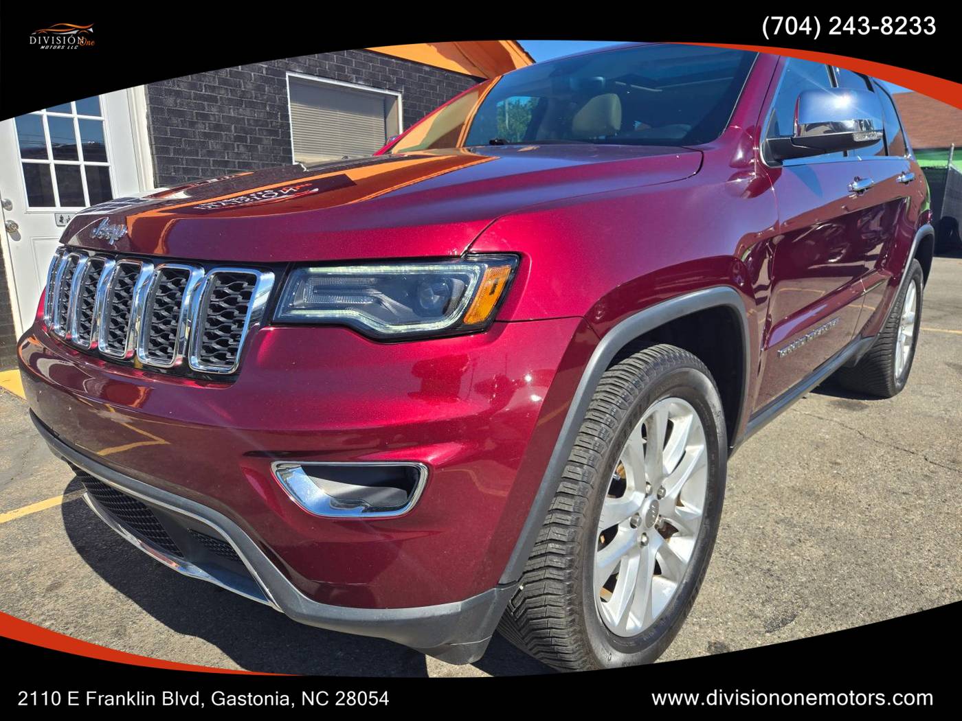 2017 Jeep Grand Cherokee Limited — SUV — 100,436 mi — Gastonia, NC