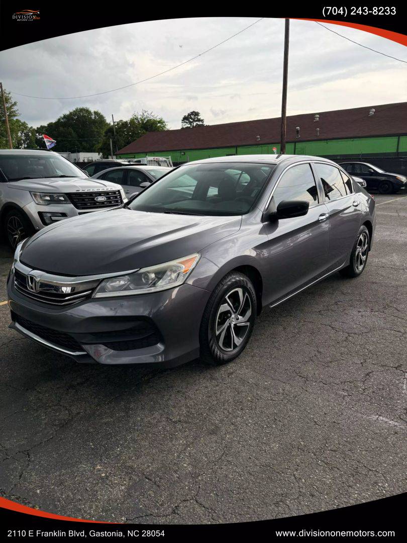 2017 Honda Accord LX — Sedan — 125,623 mi — Gastonia, NC