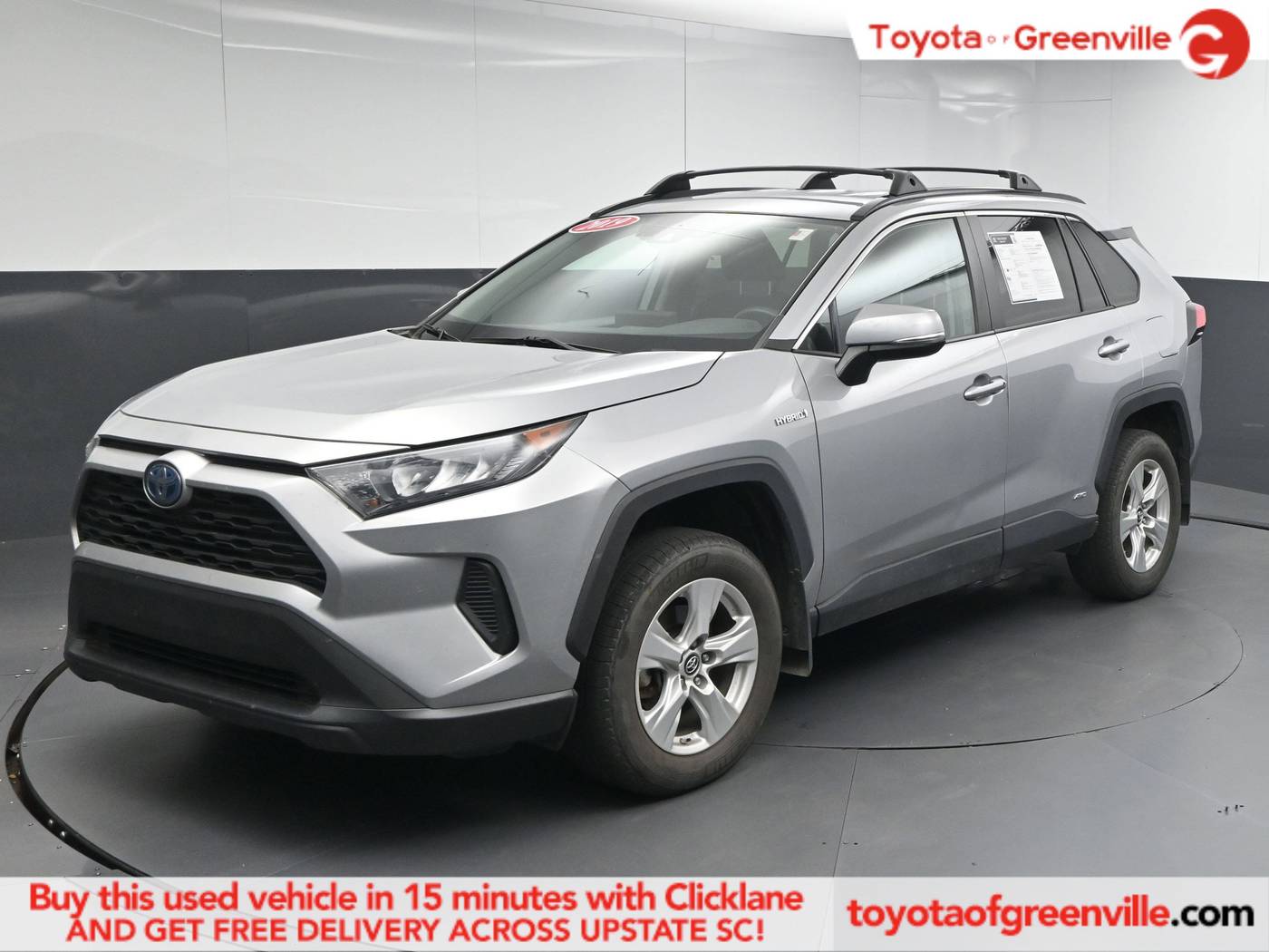 2019 Toyota RAV4 Hybrid LE — SUV — 104,531 mi — Greenville, SC