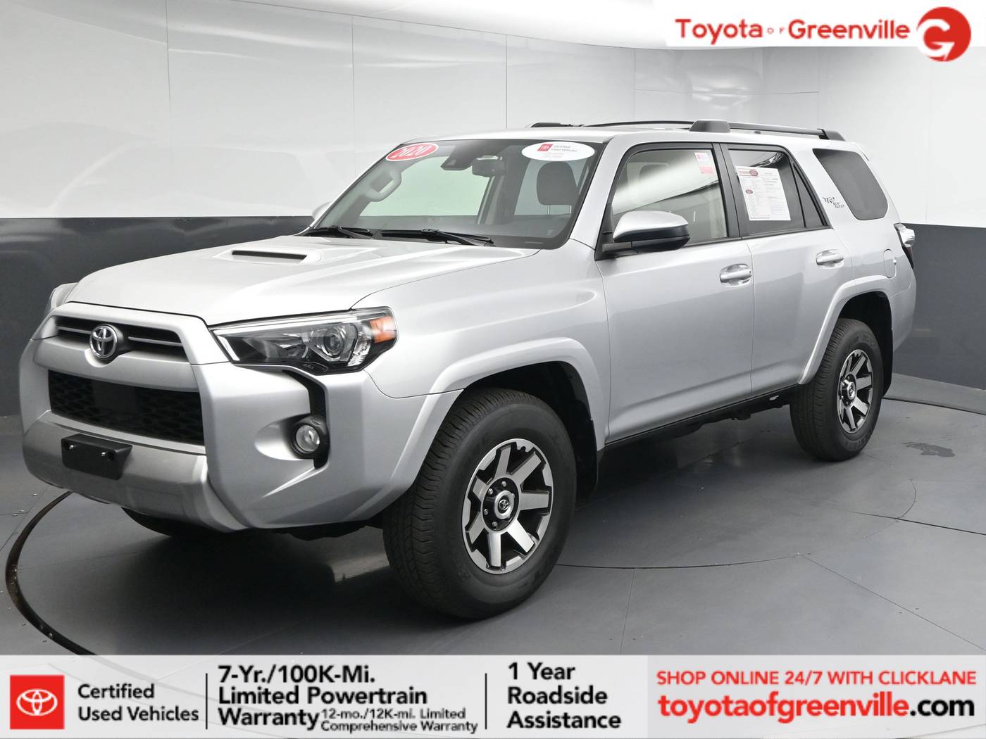 2020 Toyota 4Runner TRD Off Road — SUV — 9,500 mi — Greenville, SC