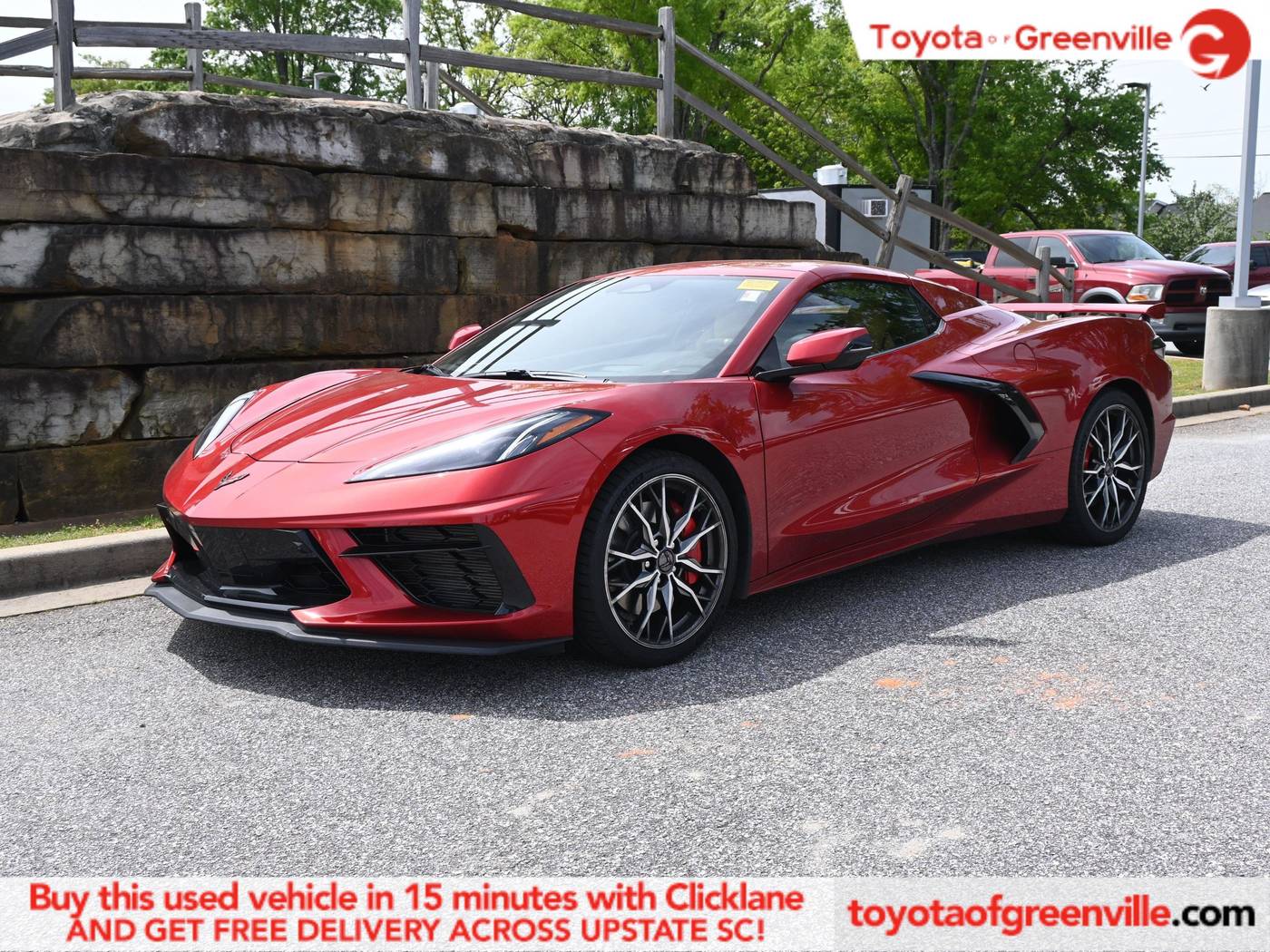 2025 Chevrolet Corvette 3LT — Convertible — 9,662 mi — Greenville, SC