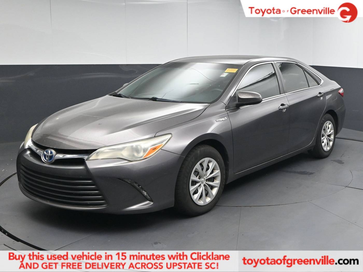 2015 Toyota Camry Hybrid LE — Sedan — 154,654 mi — Greenville, SC