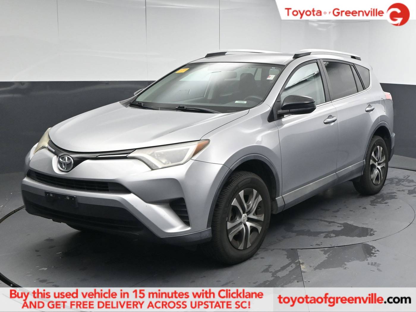 2016 Toyota RAV4 LE — SUV — 107,255 mi — Greenville, SC