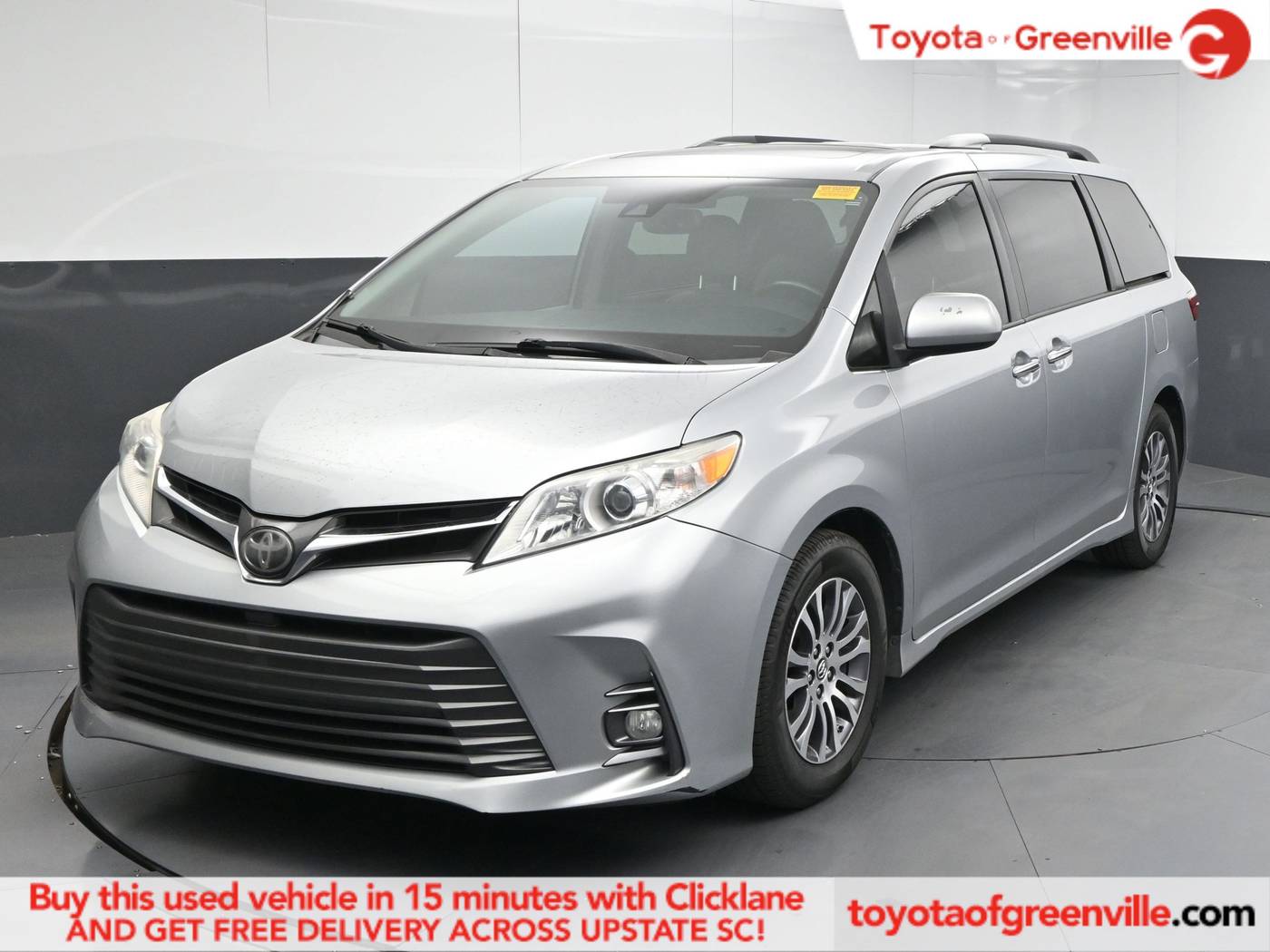 2019 Toyota Sienna XLE — Minivan — 96,000 mi — Greenville, SC